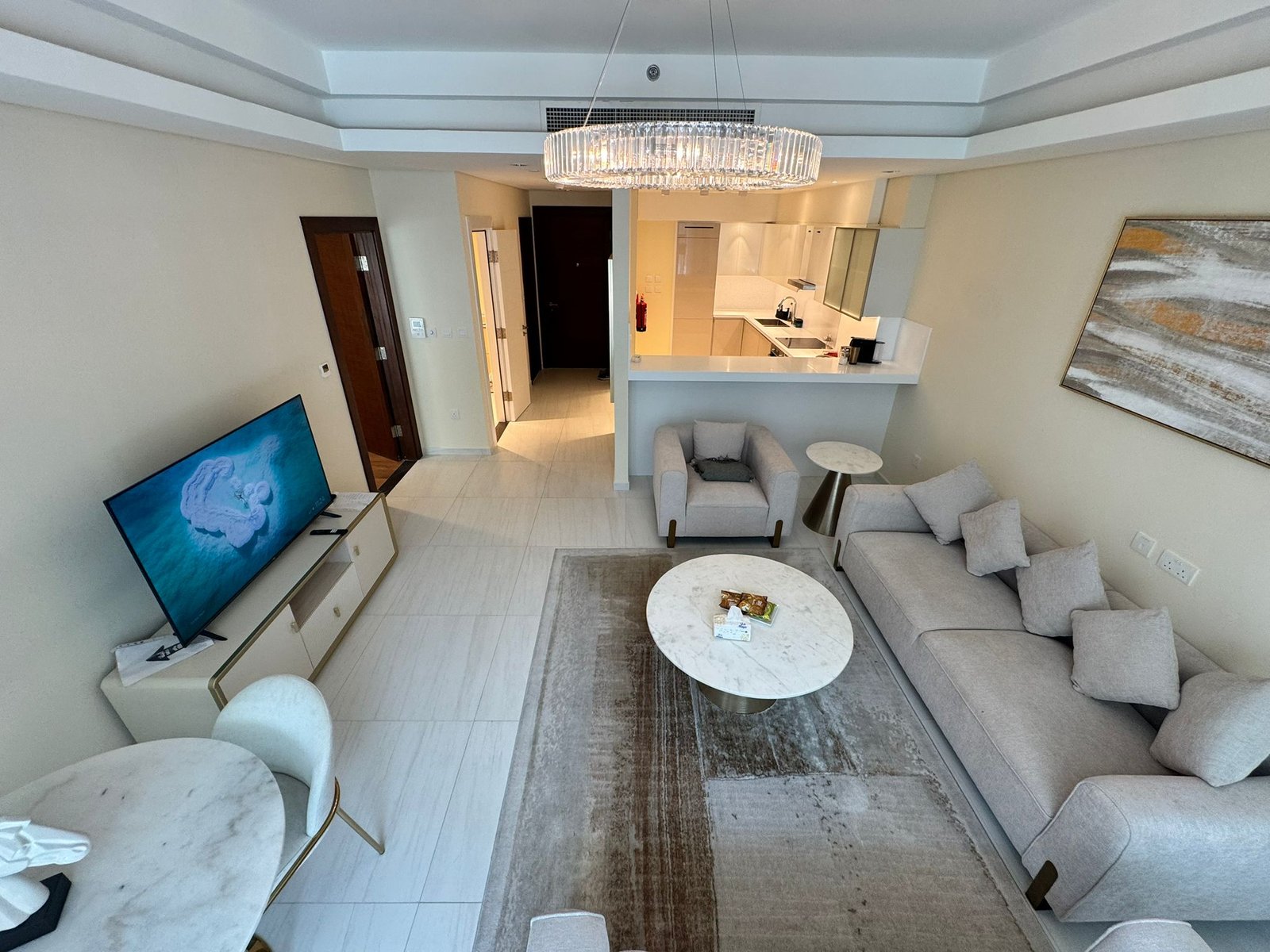 شقة الكرستال، غرفة وصالة في جزيرة جيوان